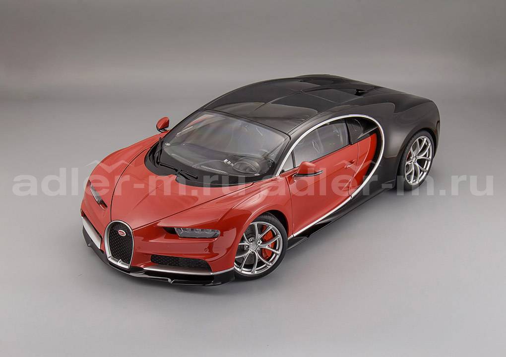 AUTOART 1:12 Bugatti Chiron (red/black) 12113