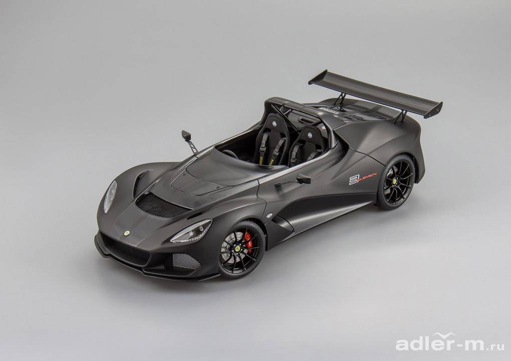 AUTOART 1:18 Lotus 3-Eleven (matt black / gloss black accents) 75391