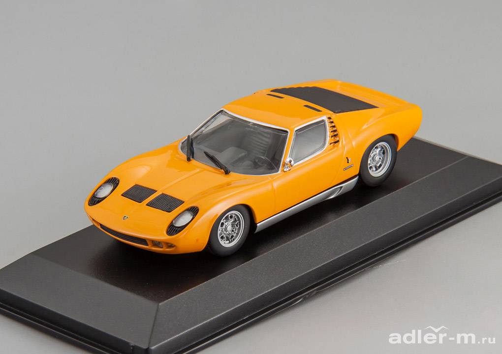 MINICHAMPS (MAXICHAMPS) 1:43 Lamborghini Miura 1966 (orange) 940103001
