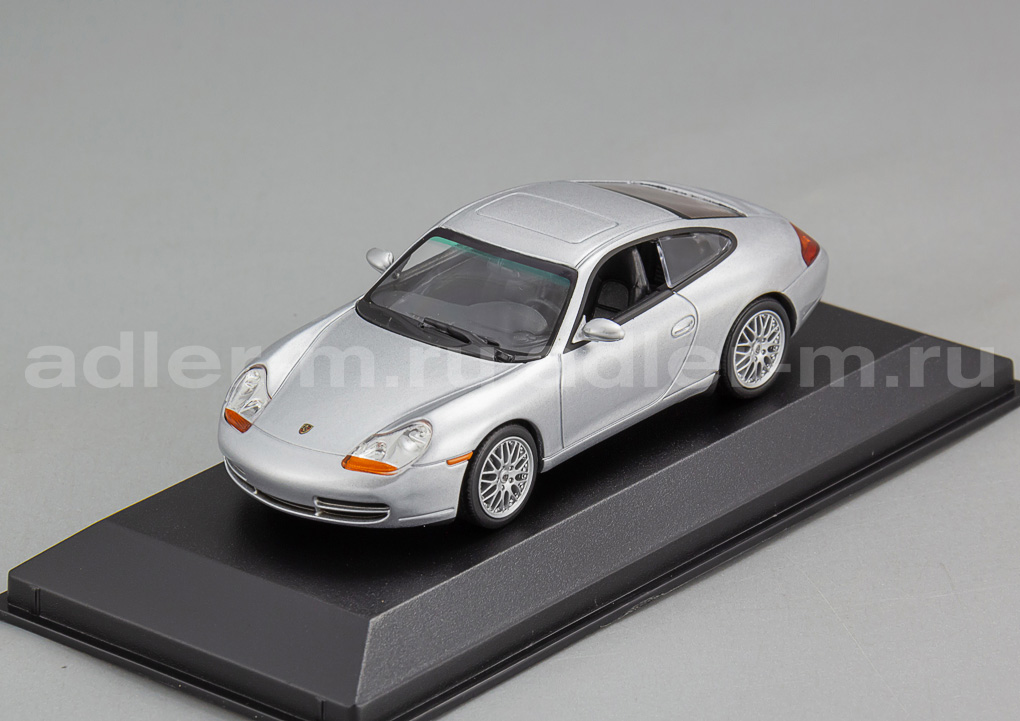 MINICHAMPS (MAXICHAMPS) 1:43 Porsche 911 (996) – 1998 (silver metallic) 940061181