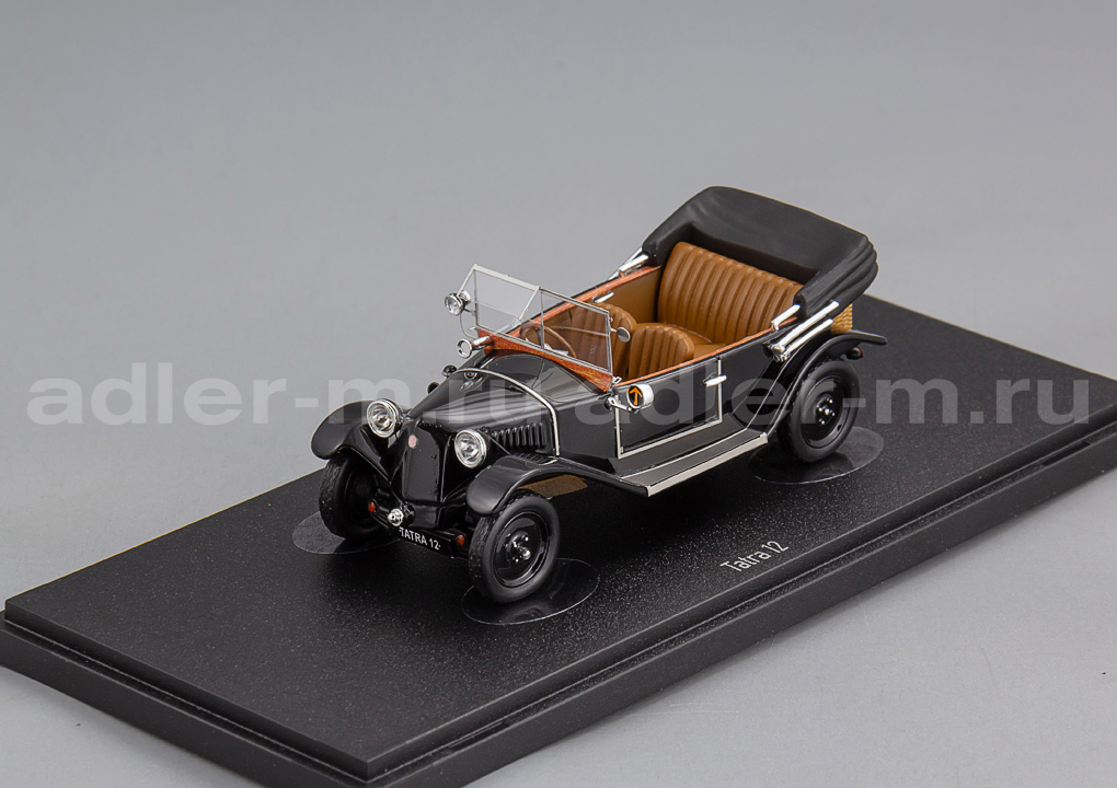AUTOCULT 1:43 Tatra 12 Convertible open (black) ATC90331