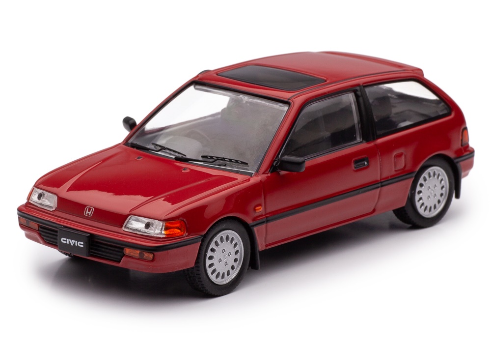 FIRST 43 1:43 Honda Civic - 1987 (red) F43-042