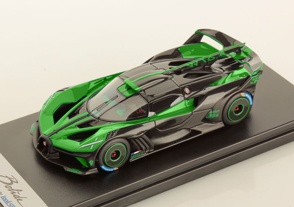 LOOKSMART 1:43 Bugatti Bolide - 2021 (Verde Viper) LS528B