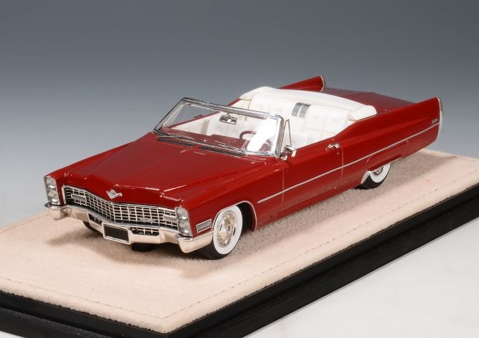 GLM + STAMP MODELS 1:43 Cadillac DeVille Кабриолет (открытый) - 1967 (Flamenco Red) STM67705