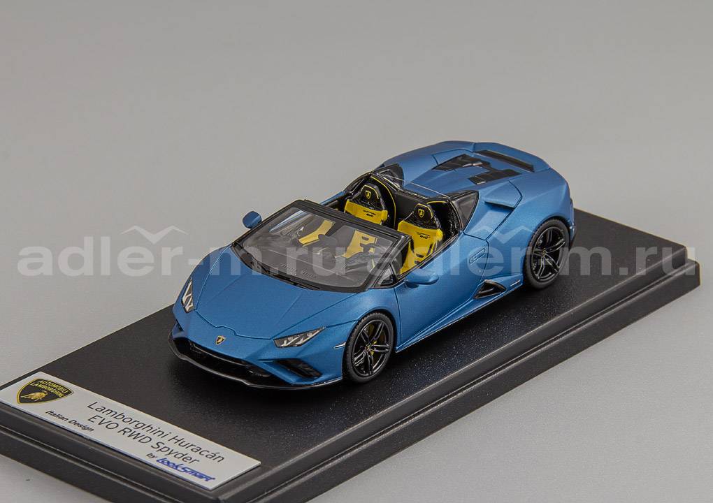 LOOKSMART 1:43 Lamborghini Huracan EVO RWD Spyder (blue mehit) LS521A