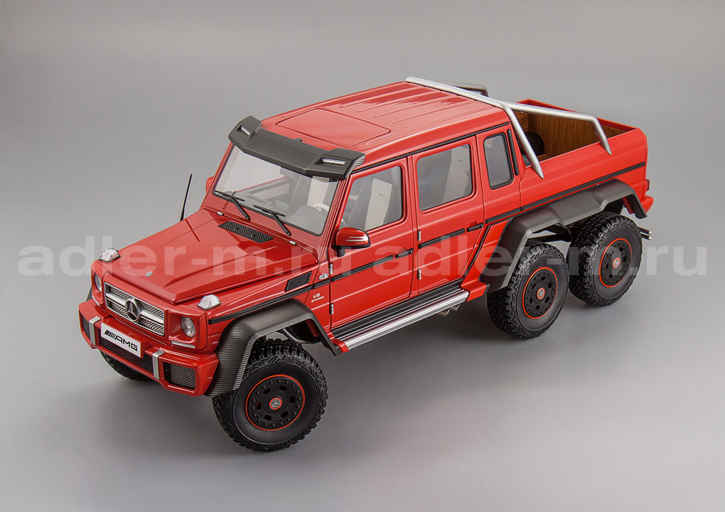 AUTOART 1:18 Mercedes-AMG G 63 6x6 2013 (red) 76304