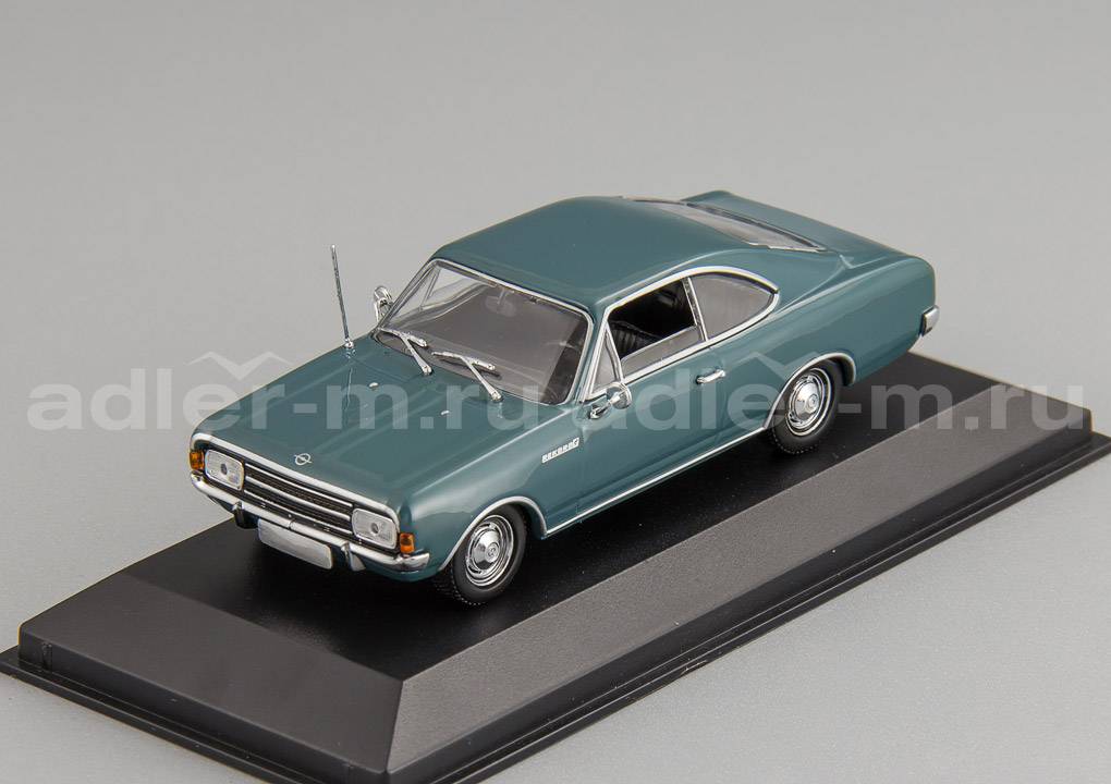 MINICHAMPS (MAXICHAMPS) 1:43 Opel Rekord C Coupe - 1966 (blue) 940046121