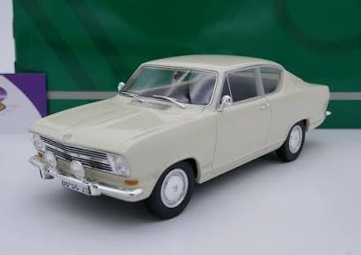 CULT SCALE MODELS 1:18 Opel Kadett B Kiemen Coupe - 1966 (white) CML137-1