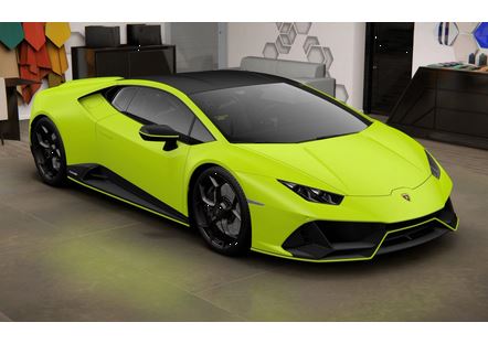 LOOKSMART 1:43 Lamborghini Huracan EVO Fluo Capsule (verde) LS498FCD