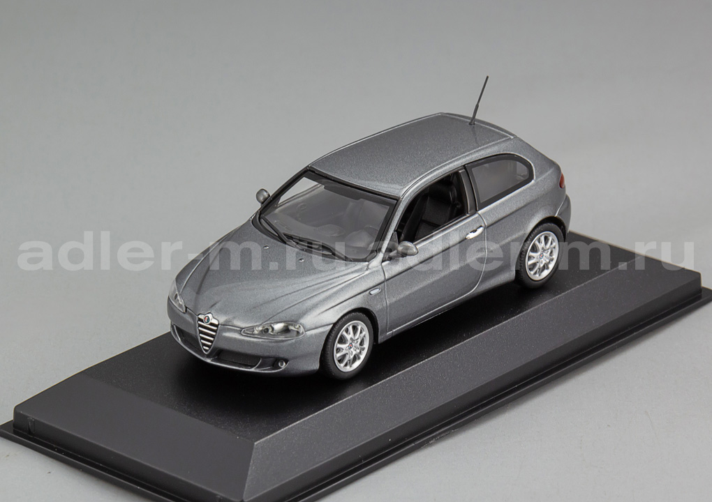 MINICHAMPS (MAXICHAMPS) 1:43 Alfa Romeo 147 - 2005 (grey) 940120560