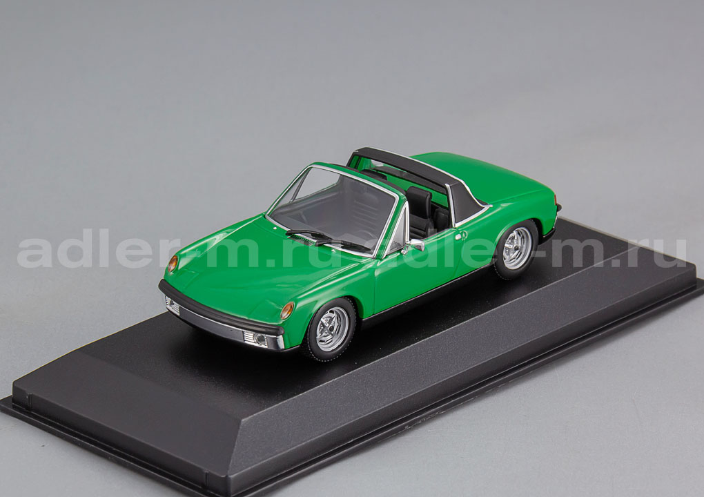 MINICHAMPS (MAXICHAMPS) 1:43 Volkswagen Porsche 914/4 - 1972 (green) 940065664