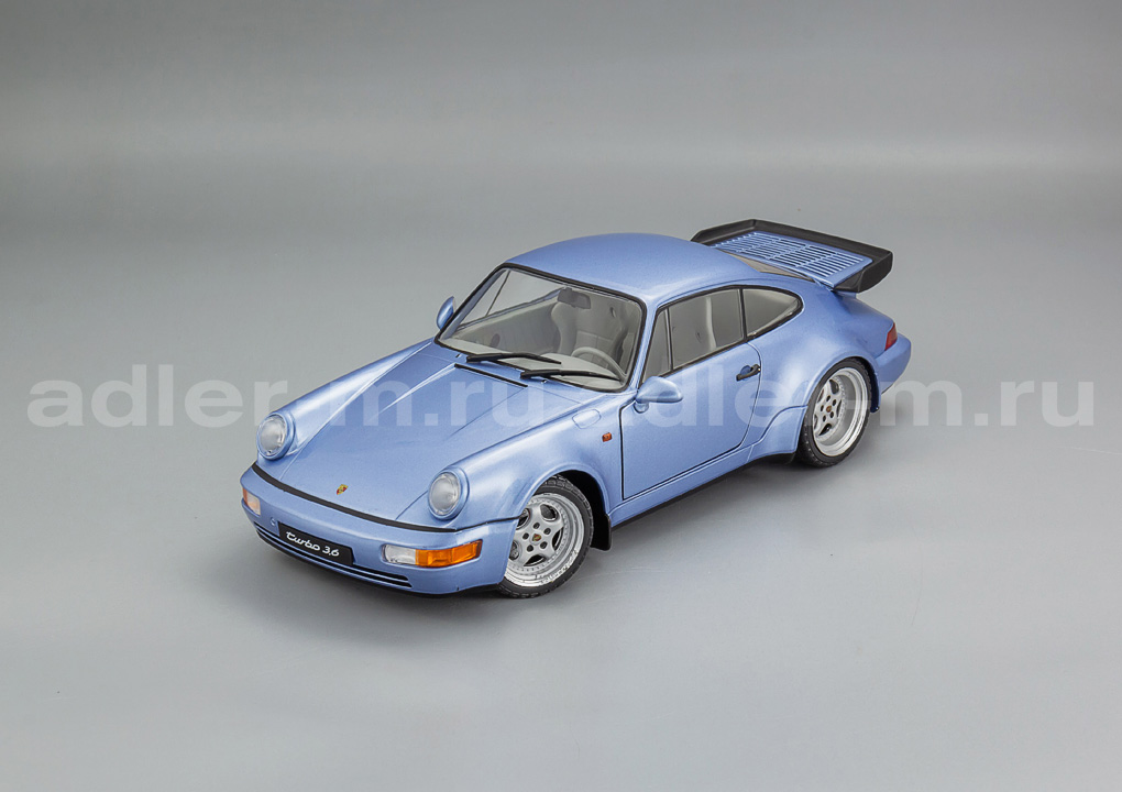 SOLIDO 1:18 Porsche 911 (964) Turbo - 1990 (blue) S1803408