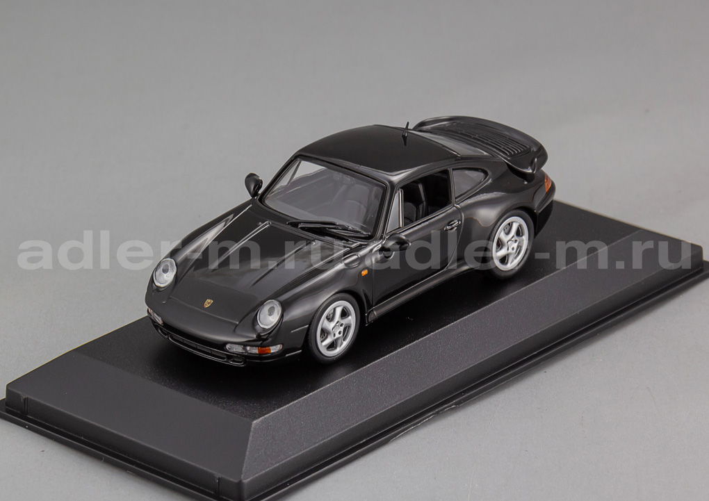 MINICHAMPS (MAXICHAMPS) 1:43 Porsche 911 Turbo (993) – 1995 (black) 940069204