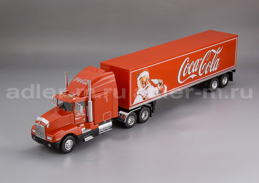 WERK83 1:43 Kenworth T600 тячая с полуприцепом (1986) - "Coca-Cola" W83431002