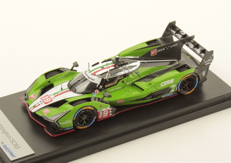 LOOKSMART 1:43 Lamborghini SC63 – 24h Le Mans 2024 #19 R. Grosjean – A. Caldarelli – M. Cairoli LS561A
