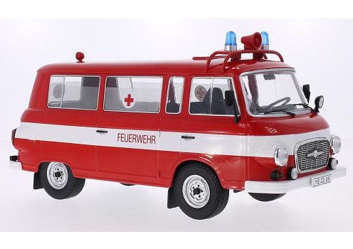 MCG 1:18 Barkas B1000 Bus "Feuerwehr Ambulanz" 1965 MCG18010