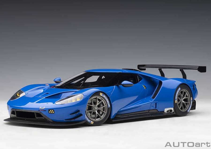 AUTOART 1:18 Ford GT LM Plain Body Version 2018 (blue) 81812