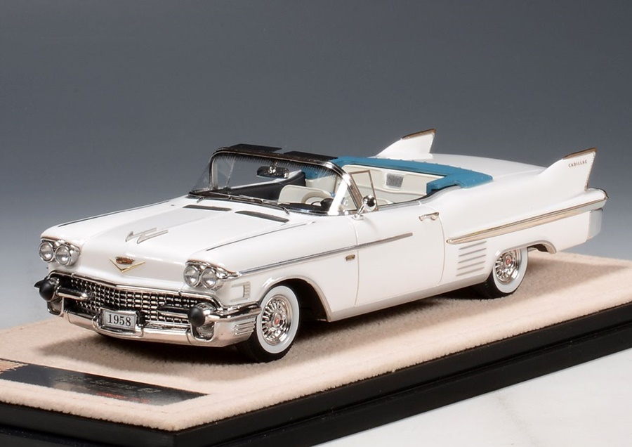 GLM + STAMP MODELS 1:43 Cadillac Series 62 Кабриолет (открытый) - 1958 (white) STM58307
