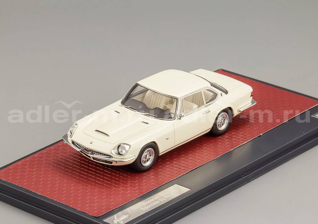 MATRIX 1:43 Maserati Mexico Speciale by Frua 1967 (white) MX51311-042