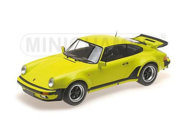 MINICHAMPS 1:12 Porsche 911 Turbo - 1977 (acid green) 125066121