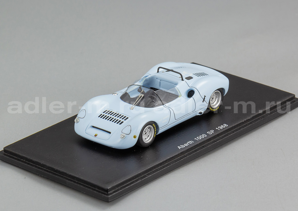 SPARK 1:43 Abarth 1000 Spyder 1968 (blue) S1331