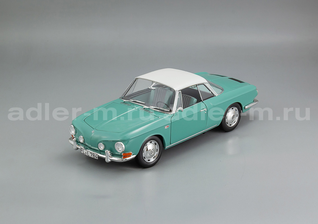 NOREV 1:18 Volkswagen Karmann Ghia Typ 34 (pacific green / white) 188645