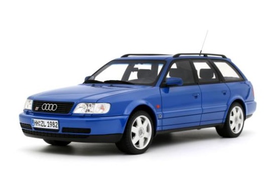 OTTO MOBILE 1:18 Audi S6 Plus (C4) Avant Nogaro M8 - 1995 (Blue Pearl) OT1234