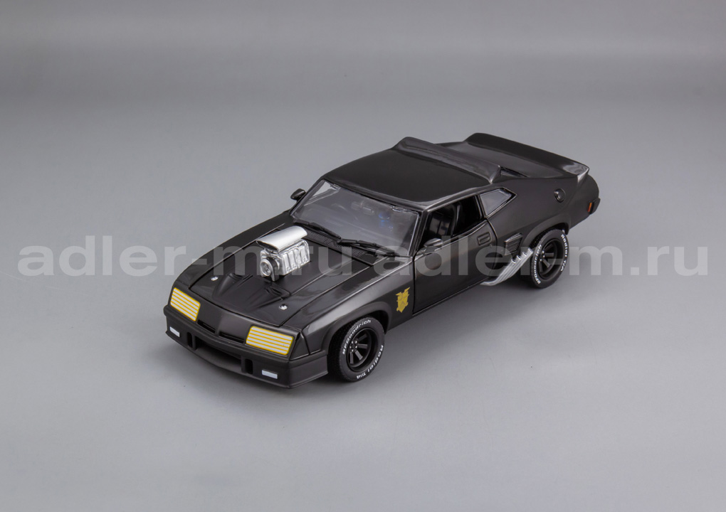 GREENLIGHT 1:24 Ford Falcon XB V8 "Black Interceptor" 1973 (из к/ф "Безумный Макс") 84051