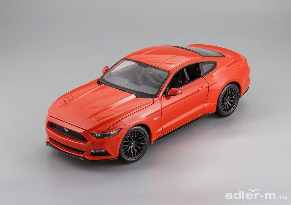 MAISTO 1:18 Ford Mustang 5.0 GT 2015 (red) M-31197R