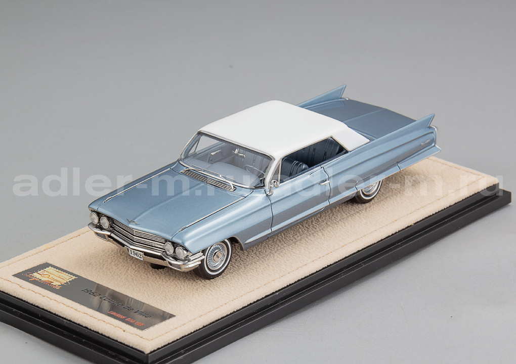 GLM (STAMP MODELS) 1:43 Cadillac Coupe de Ville - 1962 (blue met) STM62601