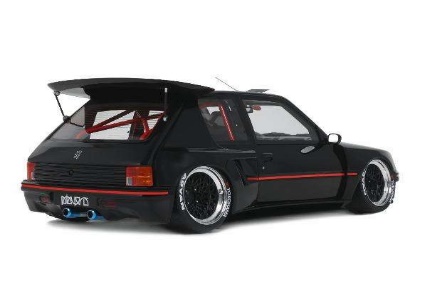 OTTO MOBILE 1:18 Peugeot 205 "KHYZYL" - 2018 (black) OT1257