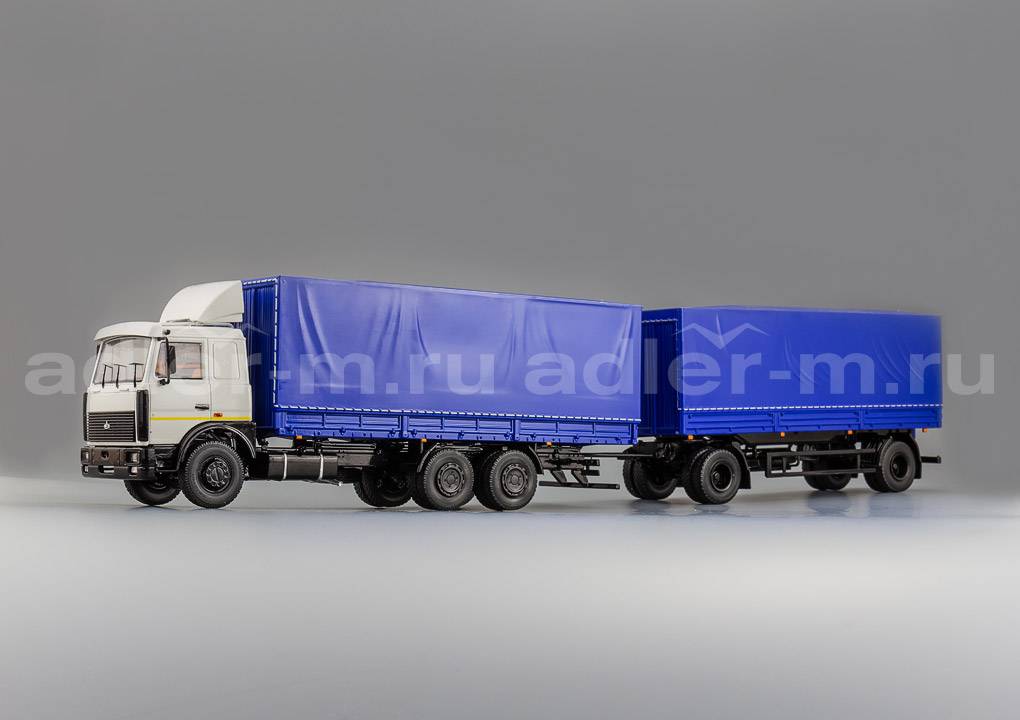 START SCALE MODELS (SSM) 1:43 МАЗ 6303 с прицепом МАЗ-83781 SSM7054