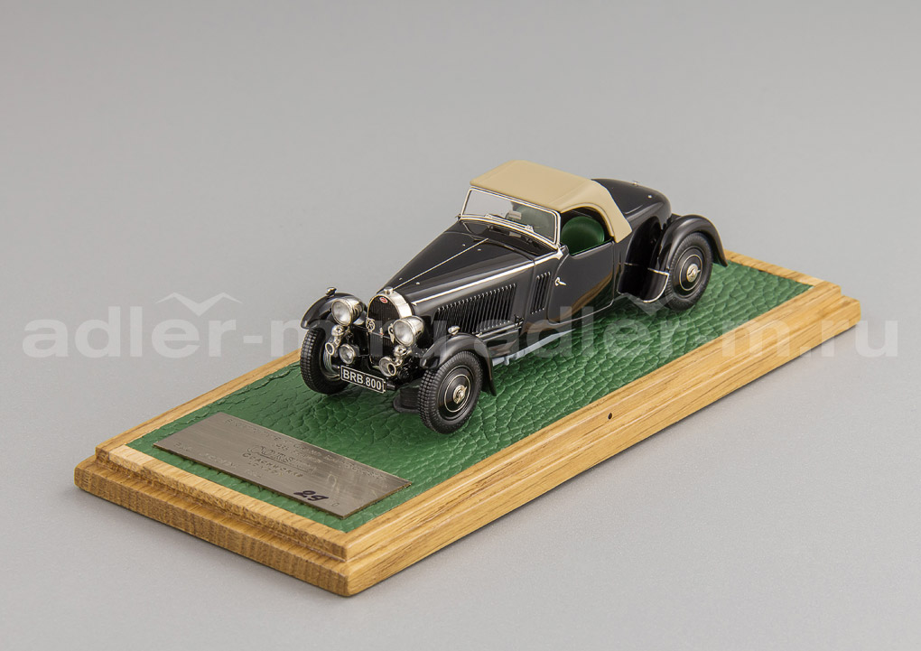 EMC (В. ПИВТОРАК) 1:43 Bugatti Type 57 Grand Raid Roadster 1935 Ch.#57326 B&G EL-8