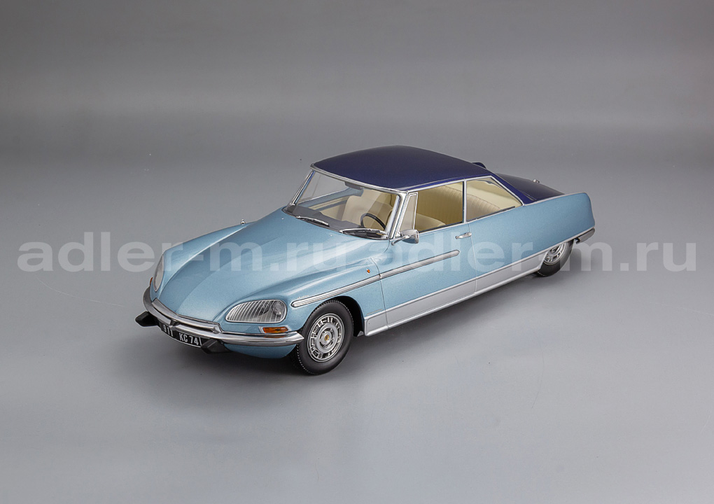 NOREV 1:18 Citroen DS 21 Le Léman - 1968 (light blue / dark blue) 181752
