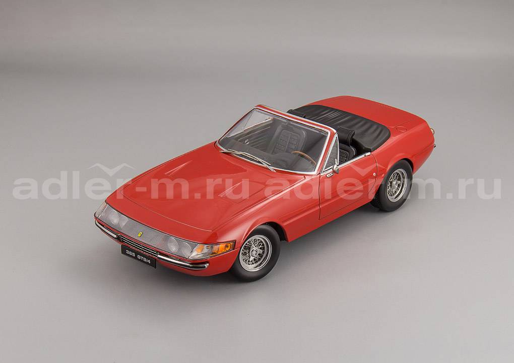 KK SCALE 1:18 Ferrari 365 GTB Daytona Spyder 1969 (red) KKDC180611