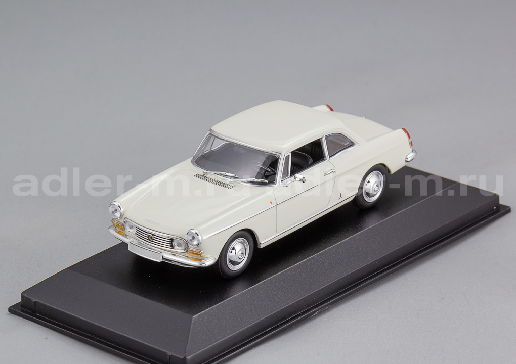 MINICHAMPS (MAXICHAMPS) 1:43 Peugeot 404 Coupe - 1962 (white) 940112920