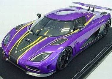 FRONTIART  1:18 Koenigsegg Agera R (purple) F016-16
