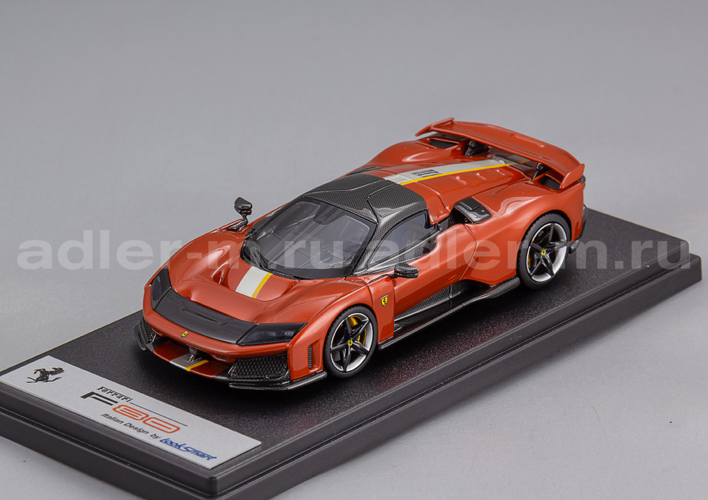 LOOKSMART 1:43 Ferrari F80 (Rosso Magma with Livery) LS559K