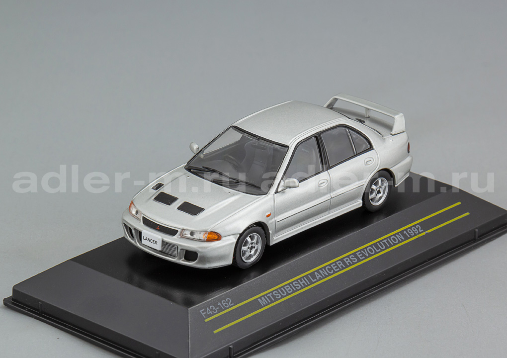 FIRST 43 1:43 Mitsubishi Lancer RS Evolution - 1992 (silver) F43-162