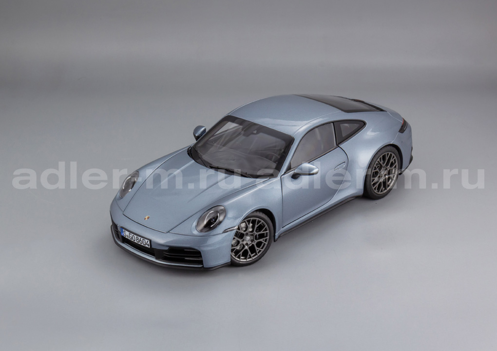 NOREV 1:18 Porsche 911 (992) Carrera - 2025 (964 polar-siver met) 187170