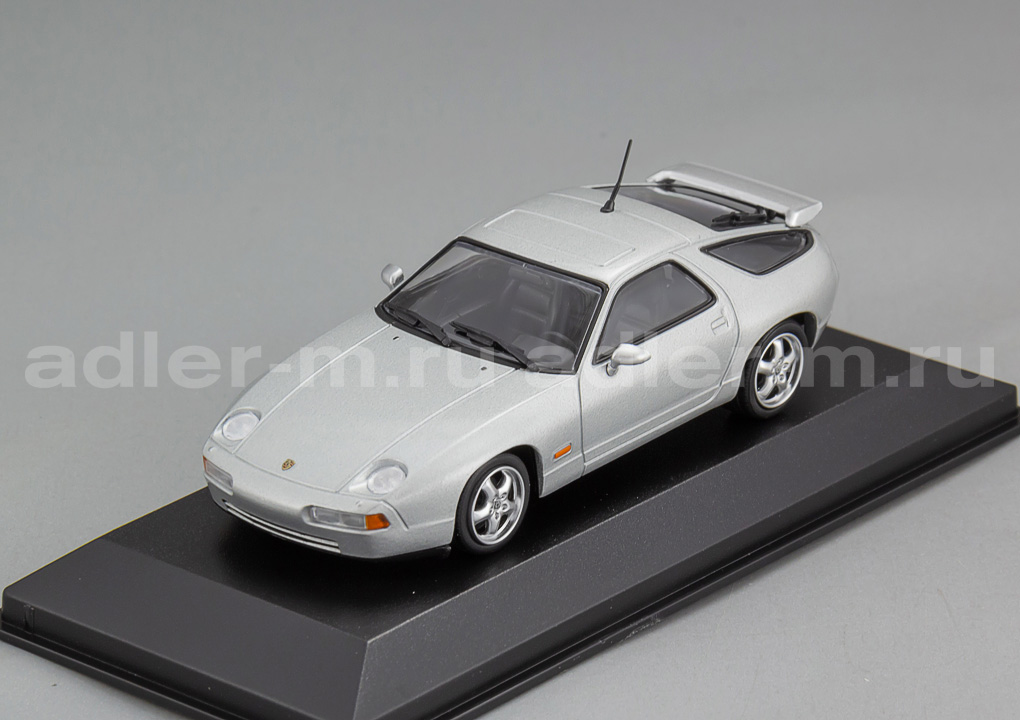 MINICHAMPS (MAXICHAMPS) 1:43 Porsche 928 GTS - 1991 (silver met) 940068105