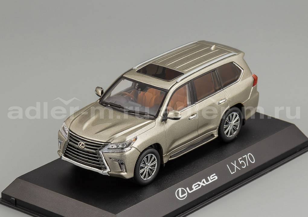 KYOSHO 1:43 Lexus LX570 (titanium) 03674T