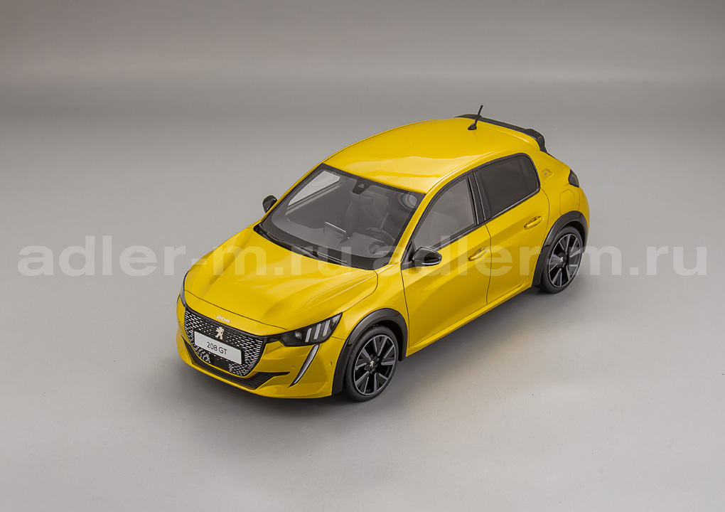 OTTO MOBILE 1:18 Peugeot 208 GT (yellow) OT930