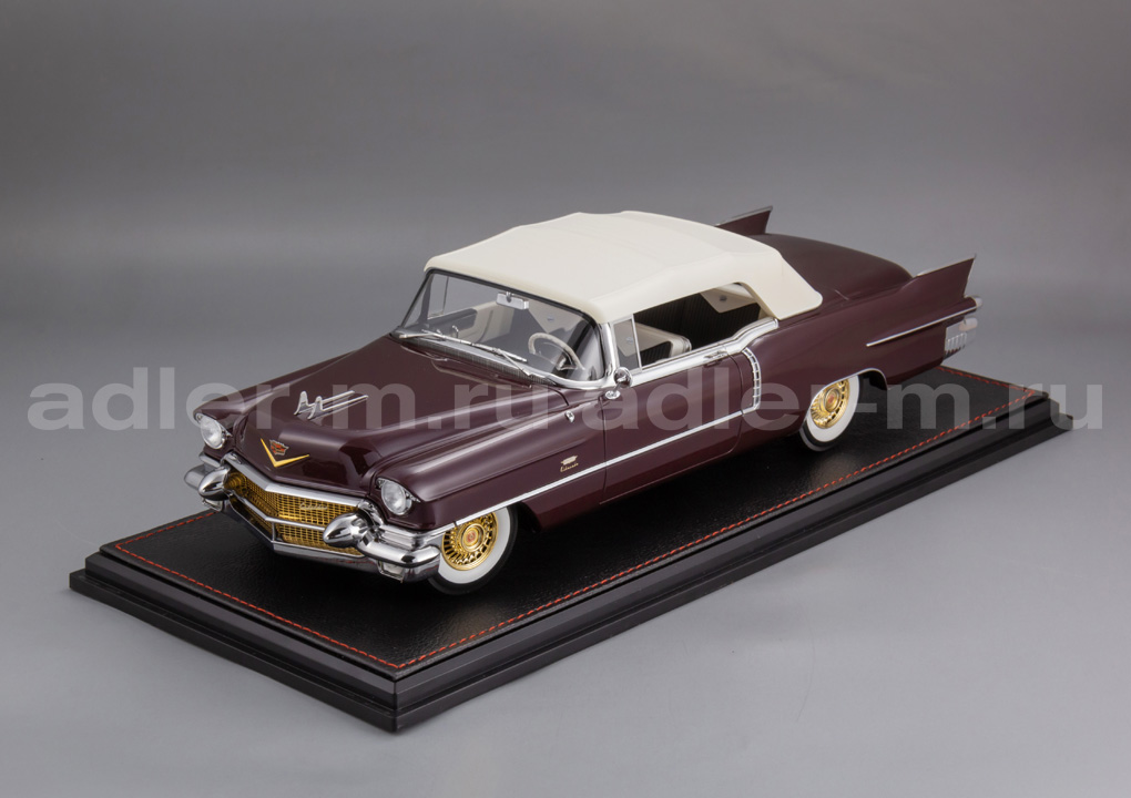 GLM + STAMP MODELS 1:18 Cadillac Eldorado Biarritz (закрытый) -1956 (chantilly) STM1956004
