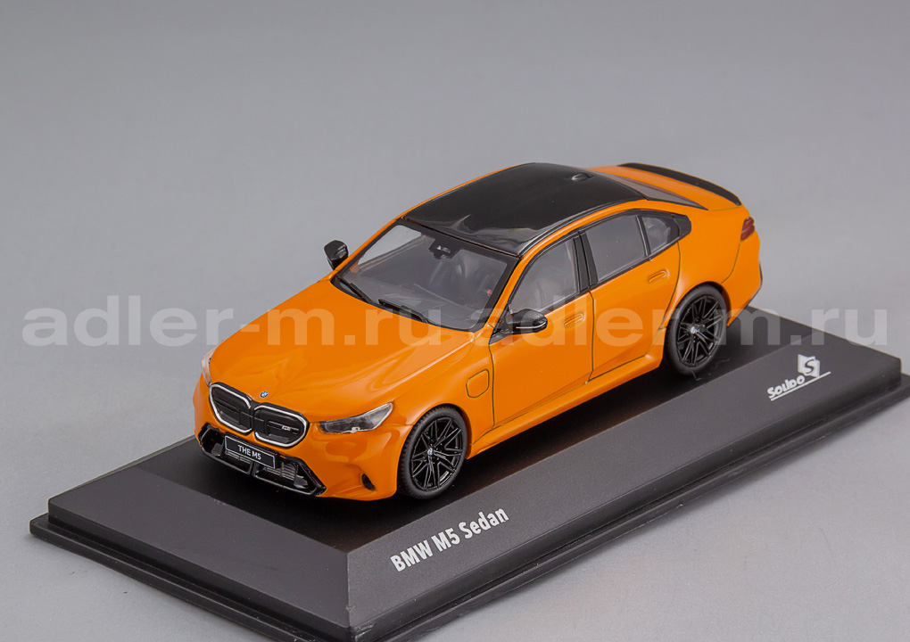 SOLIDO 1:43 BMW M5 - 2025 (orange) S4317552
