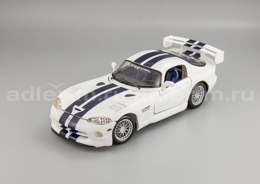 MAISTO 1:18 Dodge Viper GT2 1997 (white) M-31845W