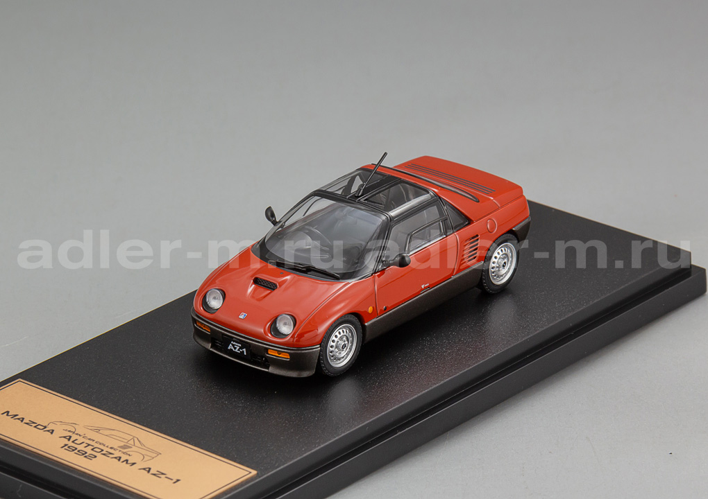 HACHETTE (Japan Car Collection) 1:43 Mazda Aotozam AZ-1 - 1992 (red) JPL-40