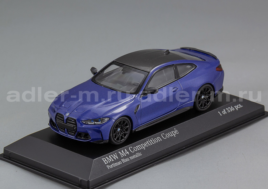 MINICHAMPS 1:43 BMW M4 - 2020 (blue) 410020125