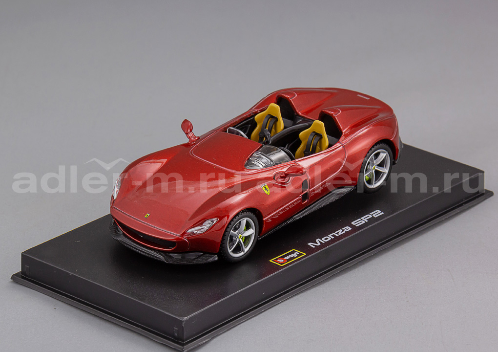 BBURAGO 1:43 Ferrari Monza SP2 - 2018 (red met) BU36913R