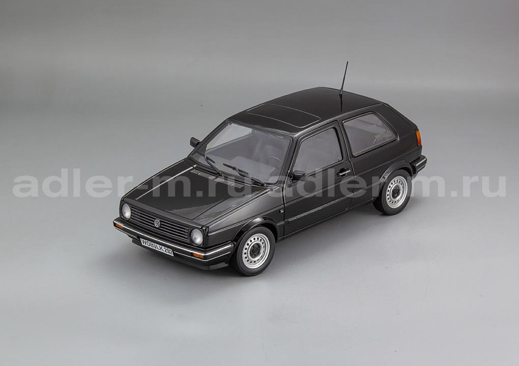 NOREV 1:18 Volkswagen Golf II CL (3-двери) - 1987 (black) 188554